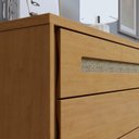 Ver imagem 7 de Cômoda 5 Gavetas Ratan 100% MDF Unique