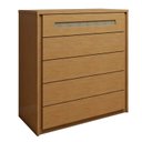 Ver imagem 2 de Cômoda 5 Gavetas Ratan 100% MDF Unique