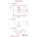 Ver imagem 6 de Kit Cuba L30 com Torneira Link 1062 Metal e Válvula Click 1"b Compace