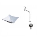 Ver imagem 2 de Kit Cuba L30 com Torneira Link 1062 Metal e Válvula Click 1"b Compace