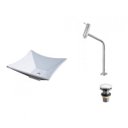 Ver imagem 2 de Kit Cuba L30 com Torneira Link 1062 Metal e Válvula Click 1"g Compace