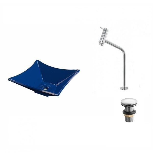 Kit Cuba L30 com Torneira Link 1062 Metal e Válvula Click 1 1/2" Compace - 2