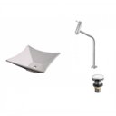 Ver imagem 2 de Kit Cuba L30 com Torneira Link 1062 Metal e Válvula Click 1 1/2" Compace