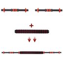 Ver imagem 1 de Barra Supino Halter com Rosca e Conector Kit 2 em 1 Yangfit