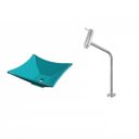 Ver imagem 2 de Kit Cuba L30 Torneira Link 1062 Metal 1/4 Volta Compace