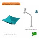 Ver imagem 3 de Kit Cuba L30 Torneira Link 1062 Metal 1/4 Volta Compace