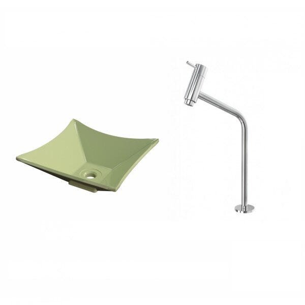 Kit Cuba L30 Torneira Link 1062 Metal 1/4 Volta Compace - 2