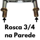 Ver imagem 2 de Misturador Cozinha Parede 3/4 Deca Belle Epoque Bica Móvel - 1258c52034 Belle Epoque Parede