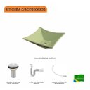 Ver imagem 3 de Kit Cuba L30 com Válvula 1" + Sifão Pvc e Flexível