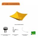 Ver imagem 3 de Kit Cuba L30 com Válvula Click 1"b + Sifão Pvc e Flexível