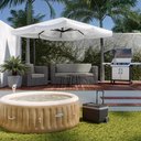 Ver imagem 2 de Banheira Ofurô Hidro Piscina Spa Inflável 795 Litros com Bomba Filtro Aquecedor e Bolhas Intex