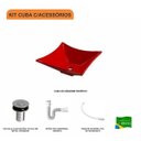 Ver imagem 3 de Kit Cuba L30 com Válvula Click 1"b + Sifão Pvc e Flexível