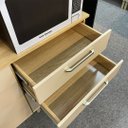 Ver imagem 7 de Armário de Cozinha Compacta 6 Portas 2 Gavetas Ferrara - Freijó/vanilla