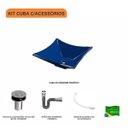 Ver imagem 3 de Kit Cuba L30 com Válvula Click 1"b + Sifão Cromado e Flexível