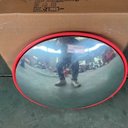 Ver imagem 7 de Espelho Convexo 45cm para Estacionamento Garagem Portaria:preto