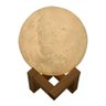 Lâmpada de Lua Lunar Ar Humidificador do Ar 3d - 4