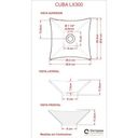Ver imagem 7 de Kit Cuba L30 com Válvula Click 1"g + Sifão Cromado e Flexível