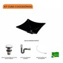 Ver imagem 3 de Kit Cuba L30 com Válvula Click 1"g + Sifão Cromado e Flexível