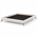 Ver imagem 3 de Cama Japonesa com Cabeceira Almeriaharu Queen Bouclé Off White - Sallar Home