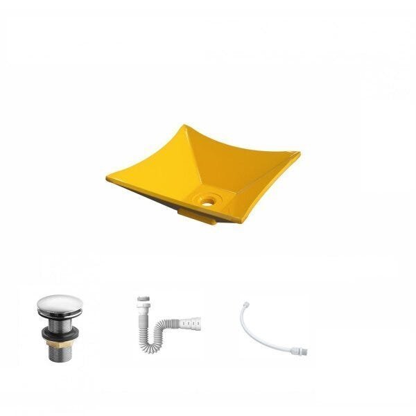 Kit Cuba L30 com Válvula Click 1 1/2'' + Sifão Pvc e Flexível Compace - 2