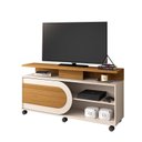 Ver imagem 1 de Rack Bancada Orbis Cinamomo Off White - Hb Móveis
