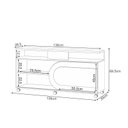Ver imagem 2 de Rack Bancada Orbis Cinamomo Off White - Hb Móveis