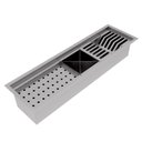 Ver imagem 1 de Calha Gourmet Escorredor Inox Tamanho 19x62 Cm Ecosul