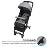 Carrinho Bebe Passeio Reclinável 6 Meses até 15kg Dobrável Leve Compacto Para Viagem Com Alça Prime  - 5
