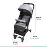 Carrinho Bebe Passeio Reclinável 6 Meses até 15kg Dobrável Leve Compacto Para Viagem Com Alça Prime  - 9