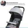 Carrinho Bebe Passeio Reclinável 6 Meses até 15kg Dobrável Leve Compacto Para Viagem Com Alça Prime  - 4