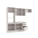 Ver imagem 4 de Armário de Cozinha Completa 100% Mdf 270cm Branco Celeste Kappesberg