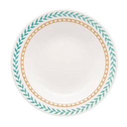 Prato Fundo Em Cerâmica 21,5Cm Estampado Linha Donna Louros - 1