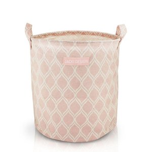 Cesto para Roupa Suja/ Brinquedos Tecido (m) - Linha Loft Pink