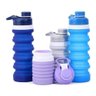 Kit 11 Garrafa Retrátil de Silicone Bpa Free 550ml - 9