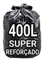Ver imagem 1 de Sacos de Lixo 400 Litros Super Reforçado 100 Un Fabricante Cor:preto
