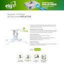 Ver imagem 3 de Suporte para Projetor de Teto Modelo Pro100 Elg Branco