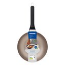 Ver imagem 3 de Frigideira Milazzo Funda Alumínio Antiaderente 24 Cm Amêndoa Tramontina