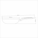 Ver imagem 6 de Frigideira Milazzo Funda Alumínio Antiaderente 24 Cm Amêndoa Tramontina