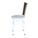 Ver imagem 5 de 2 Cadeiras Branca para Mesa Hawai Avelã Assento Floral:floral Areia