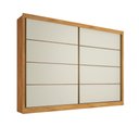 Ver imagem 2 de Guarda Roupa Casal 100% Mdf 2 Portas 6 Gavetas - Sevilha- Peroba