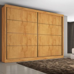 Guarda Roupa Sevilha 2 Portas Mdf - Mademarcs - 3