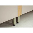Ver imagem 6 de Paneleiro de Cozinha Allure C/ 5 Portas e 2 Nichos P/ Fornos 70cm Jequitiba/gris Fosco - Linea
