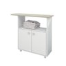 Tábua De Passar Roupa Com Armário 2 Portas Cr30011 Branca - 5