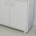 Ver imagem 3 de Tábua De Passar Roupa Com Armário 2 Portas Cr30011 Branca