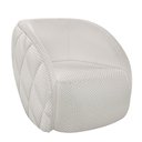 Ver imagem 1 de Poltrona Decorativa para Sala 90cm Tressê Zion M22 Linho Cru - Mpozenato