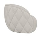 Ver imagem 5 de Poltrona Decorativa para Sala 90cm Tressê Zion M22 Linho Cru - Mpozenato