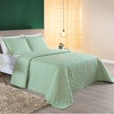 Ver imagem 2 de Cobre Leito Queen Florency Micropercal 200 fios 3 pçs Verde