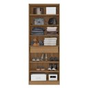 Ver imagem 2 de Cômoda Sapateira Áurea e Armário Multiuso Grife Amêndola Touch Off White - Demóbile