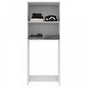 Ver imagem 2 de Armário Multiuso Lavanderia 3 Portas 2 Nichos Elite Branca