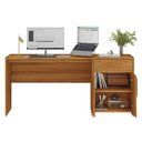 Ver imagem 4 de Mesa Office Notável 2115 Freijó Trend